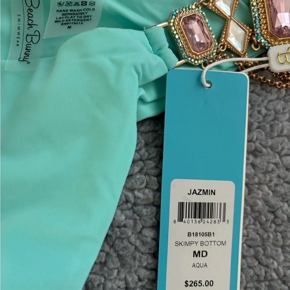 BEACH BUNNY JAZMIN BIKINI BOTTOM - Picture 3 of 5